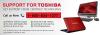 Photo for Online Service Center is Available for Toshiba Users