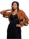 Photo for Light Up The Night With Evening Silk Jackets In Burnt Orange