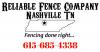 Photo for Reliable Fence Company Nashville