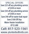 Photo for Plumber Bedford TX