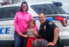 Photo for Police Officer offer a Car Seat Instead a Ticket of mother