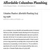 Photo for Affordable Columbus Plumbing