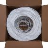 Photo for 1000ft Cat5E Plenum Ethernet Networking Cable 24Awg UTP 350Mhz White