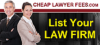 Photo for Cheap Lawyer Fees
