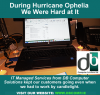 Photo for During Hurricane Ophelia Our IT Managed Services