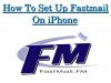 Photo for How to setup Fastmail on iphone