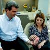 Photo for TMJ dentist Rolando Cibischino, DMD talking to his patient
