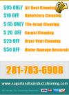 Photo for Sugar Land TX Air Duct Cleaning