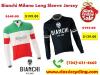 Photo for Huge Sale on Bianchi Milano Vintage Long Sleeve Cycling Jersey