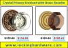 Photo for 2017 Black Friday Sale on Emtek Crystal Privacy Knob set @ Locking Hardware