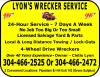 Photo for Lyon's Wrecker Service