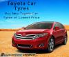 Photo for Buy brand new Toyota Car Tyres at Mytyrepoint.com