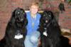 Photo for Joyce Ochs and Newfoundlands Kaili and Tanner Bring Benefits of Pet Therapy to The Allendale Community for Mature Living