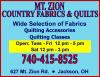 Photo for Mt. Zion Country Fabrics and Quilts