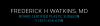 Photo for Frederick H Watkins MD