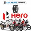 Photo for Buy New Hero Bike Tyres online with reasonable rates at Mytyrepoint.com