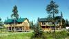 Photo for very nice all hand built log furnishings