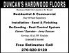 Photo for Duncan's Hardwood Floors