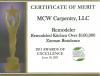 Photo for Certificate of Merit
