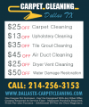 Photo for Dallas TX Carpet Cleaning
