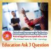 Photo for Education Ask 3 Question
