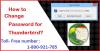 Photo for How to Change Password for Thunderbird?