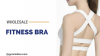 Photo for Buy Wholesale Fitness Bra At Affordable Rates From The Leading Gym Clothes Store