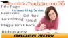 Photo for Online Homework Help Services from Academic Professionals at your Convenience!