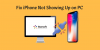 Photo for How to fix iPhone not showing up on PC?