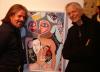 Photo for ALEX GREY MAKES A VISIT TO PHILIPPE VALY AT THE METROPOLITAN PAVILION IN CHELSEA