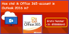 Photo for Hoe stel ik Office 365-account in Outlook 2016 in?