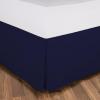 Photo for Perfect for any bedroom navy blue bed skirt.