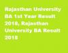 Photo for Rajasthan University BA 1st Year Result 2018