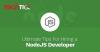 Photo for Ultimate Tips For Hiring a NodeJS Developer
