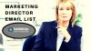 Photo for Marketing Director Email List