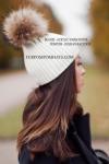Photo for Fur beanie for stylish winter look