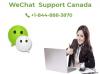 Photo for WeChat support Canada number 1-844-888-3870 for an instant assistant.