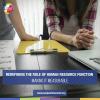 Photo for Redefining the Role of Human Resource Function Making it Measurable- A Blog By Sanjeev Himachali