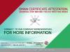 Photo for Certificate Attestation in Oman
