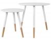 Photo for High Quality White Glass Nest of Tables in UK