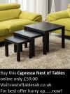 Photo for Shop Black Glass Nest of Tables in London