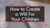 Photo for What is A Will Document& Why Do We Need It?