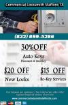 Photo for Commercial Locksmith Stafford TX