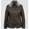 Photo for Brown Fur Lara Leather Jacket