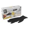 Photo for Emerald 6100 6X Nitrile Black Exam Gloves 6 Mil
