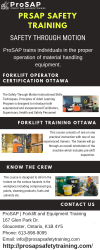 Photo for How to Find the Best Training Institute for Forklift Training in Ottawa | Prosapsafetytraining