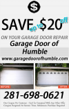 Photo for Garage Door of Humble