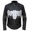 Photo for Spider Man Homecoming Venom Black Leather Jacket