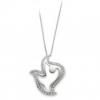 Photo for Amazing Peace Dove Necklace in Sterling Silver