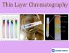 Photo for Use of Thin layer chromatography
